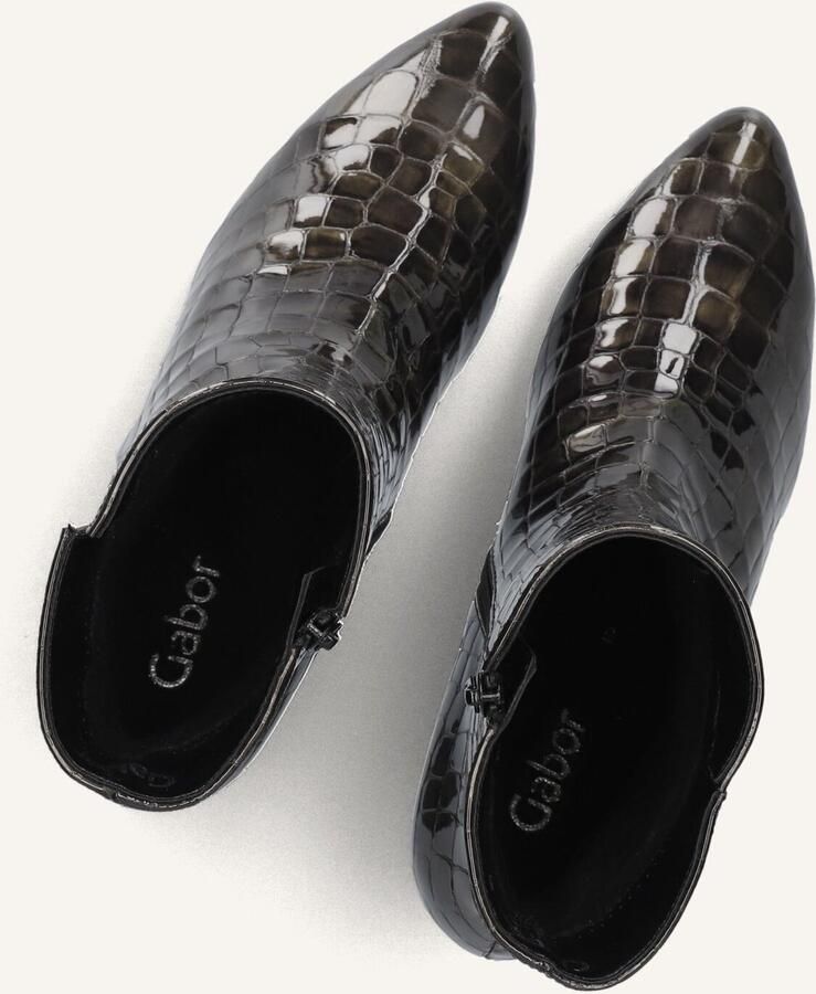 GABOR Enkellaarsjes Dames 701 Maat: 38 Materiaal: Lakleer Kleur: Bruin - Foto 2