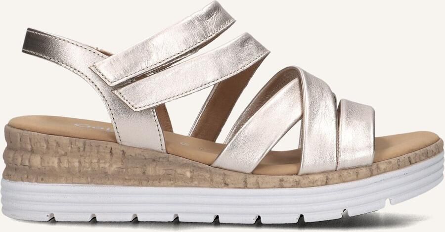 GABOR Sandalen met Hak Dames 702.2 Maat: 42 5 Materiaal: Leer Kleur: Beige - Foto 2