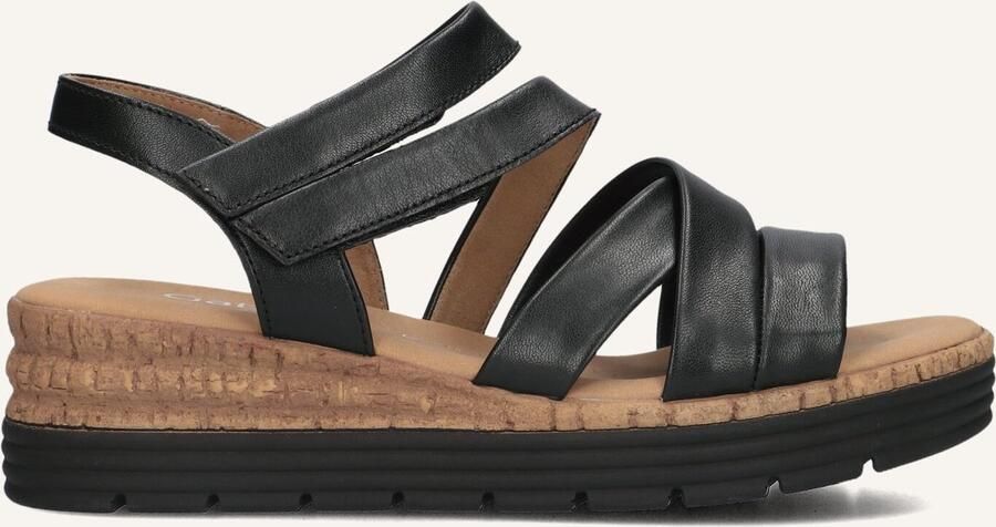 GABOR Sandalen met Hak Dames 702.2 Maat: 38 Materiaal: Leer Kleur: Zwart - Foto 2