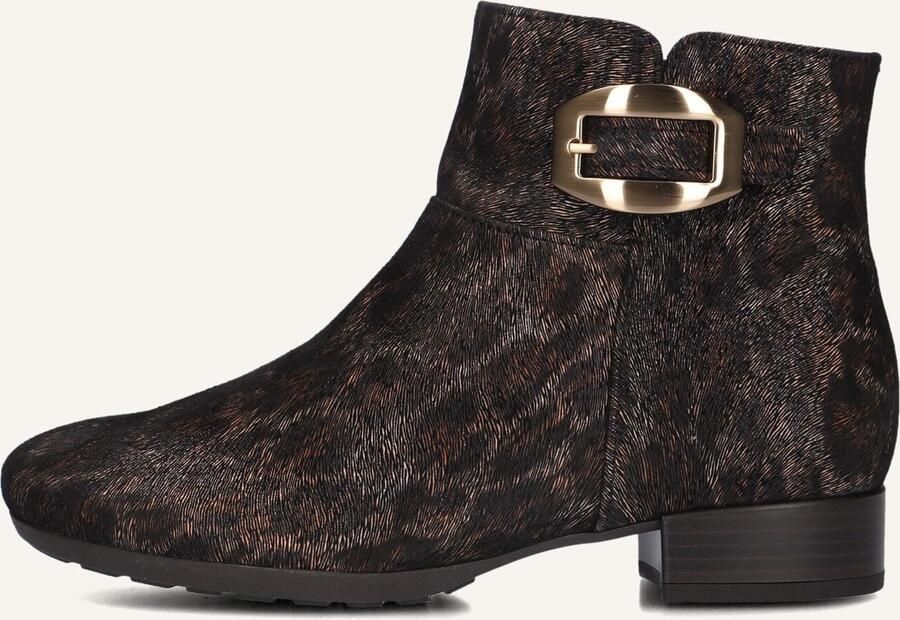 Gabor 714.1 Enkellaarsjes Enkelboots met rits Dames Bruin - Foto 2