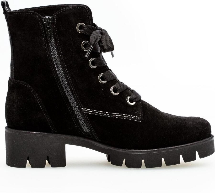 Gabor Veterboot 71.711.17 Zwart Suède 4½ 37½ - Foto 2