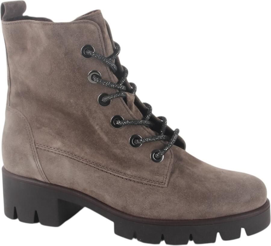 Gabor 71.711.18 dames veterboots sportief (4 5) beige