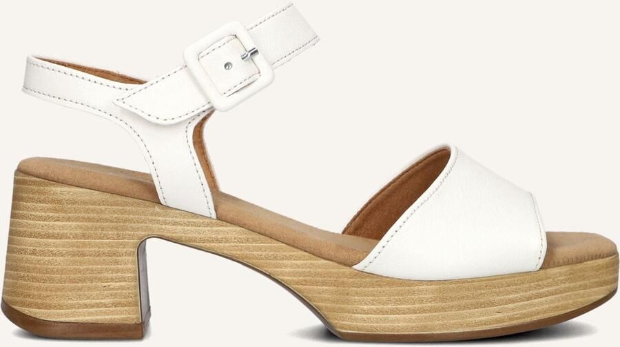 GABOR Sandalen Dames 721.1.0 Maat: 36 Materiaal: Leer Kleur: Wit - Foto 2