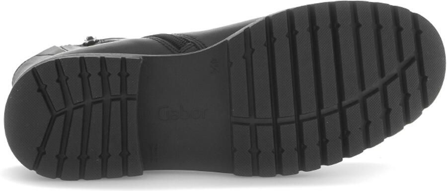 GABOR Enkelboots Dames 723.2 Maat: 38 Materiaal: Leer Kleur: Zwart - Foto 3