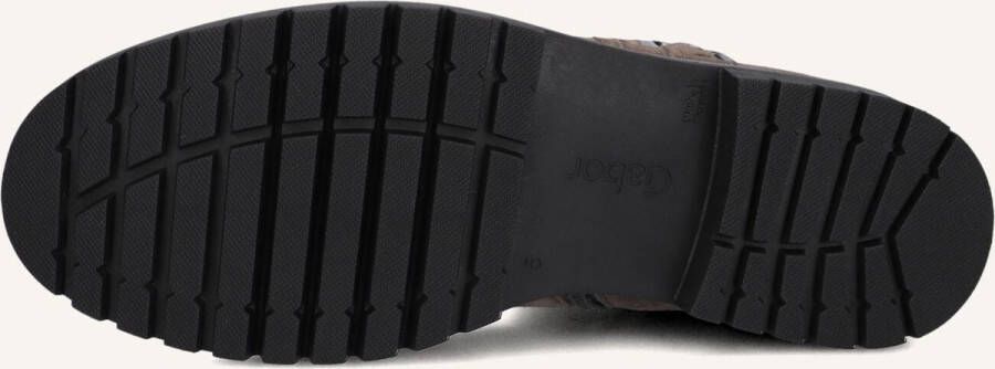 GABOR Enkellaarsjes Dames 724.2 Maat: 43 Materiaal: Suède Kleur: Taupe - Foto 2