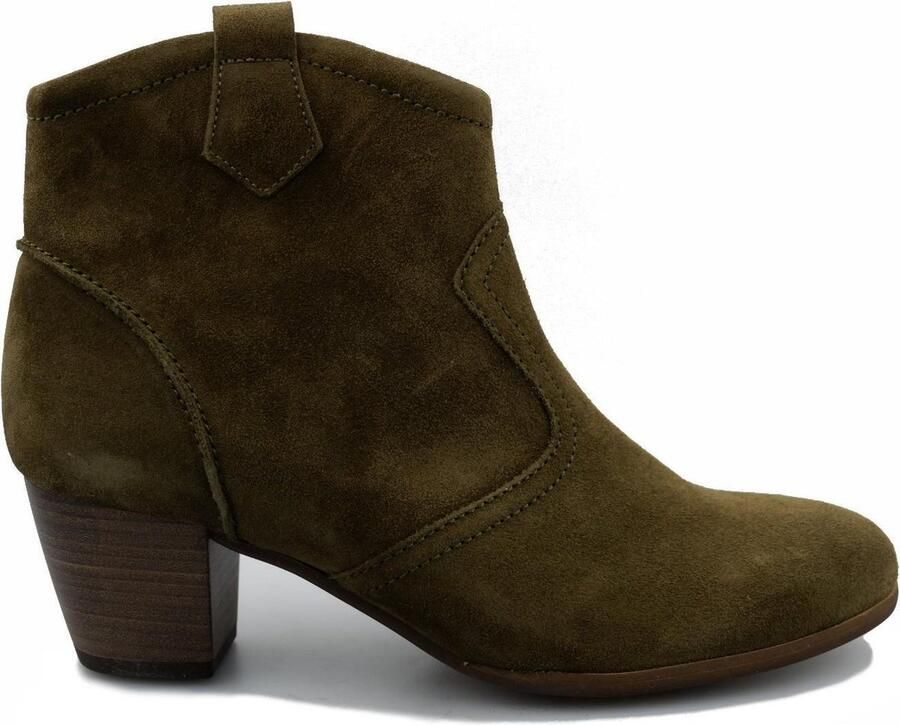 Gabor Olijfgroene Suède Schoenen Green Dames - Foto 3