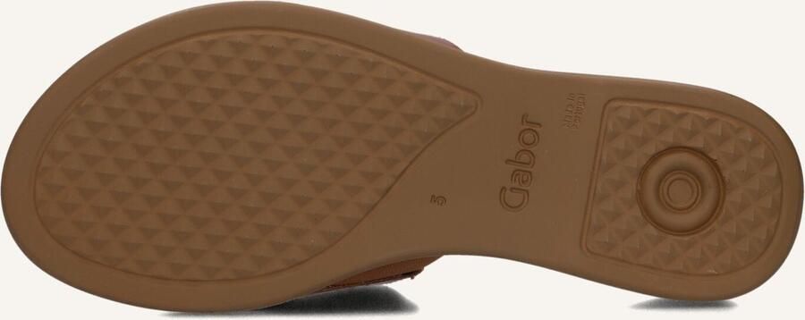 GABOR Slippers Dames 731.3 Maat: 38 Materiaal: Leer Kleur: Bruin - Foto 2