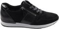 Gabor 73.420 Sneakers zwart nubuck suede - Zwart