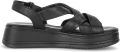 Gabor 743 Loafers Dames Instappers Zwart - Zwart