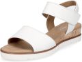 GABOR Sandalen met Hak Dames 750.2 Leer Wit - Wit