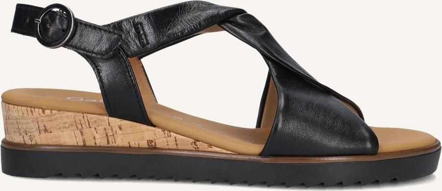 GABOR Dames 751.01 Maat: 42 Materiaal: Leer Kleur: Zwart - Foto 2