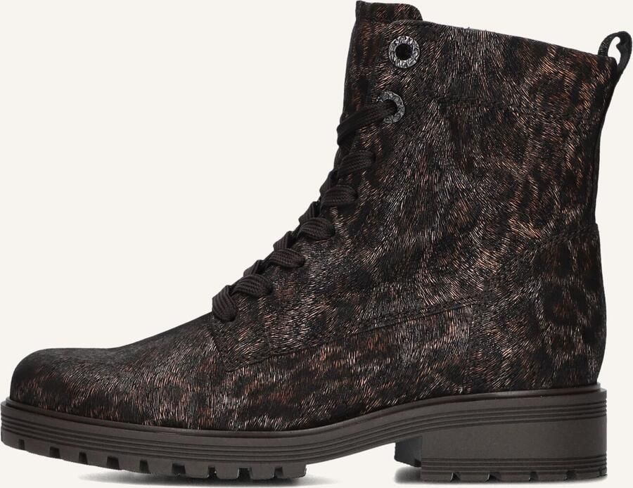 GABOR Veterboots Dames 765.1 Maat: 36 Materiaal: Leer Kleur: Bruin - Foto 3