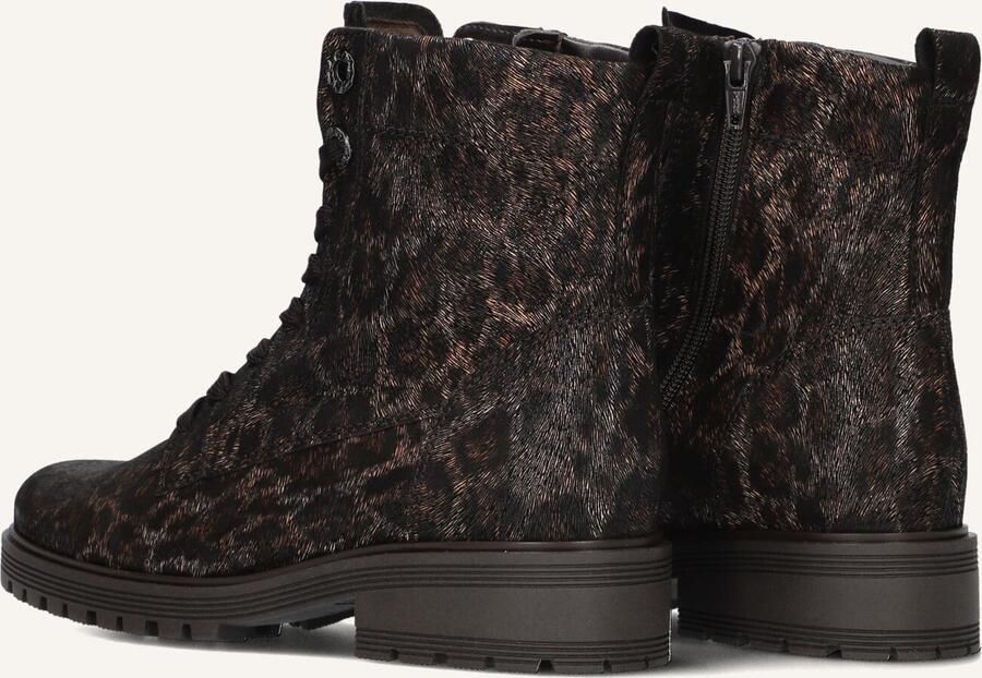 GABOR Veterboots Dames 765.1 Maat: 37 Materiaal: Leer Kleur: Bruin - Foto 3