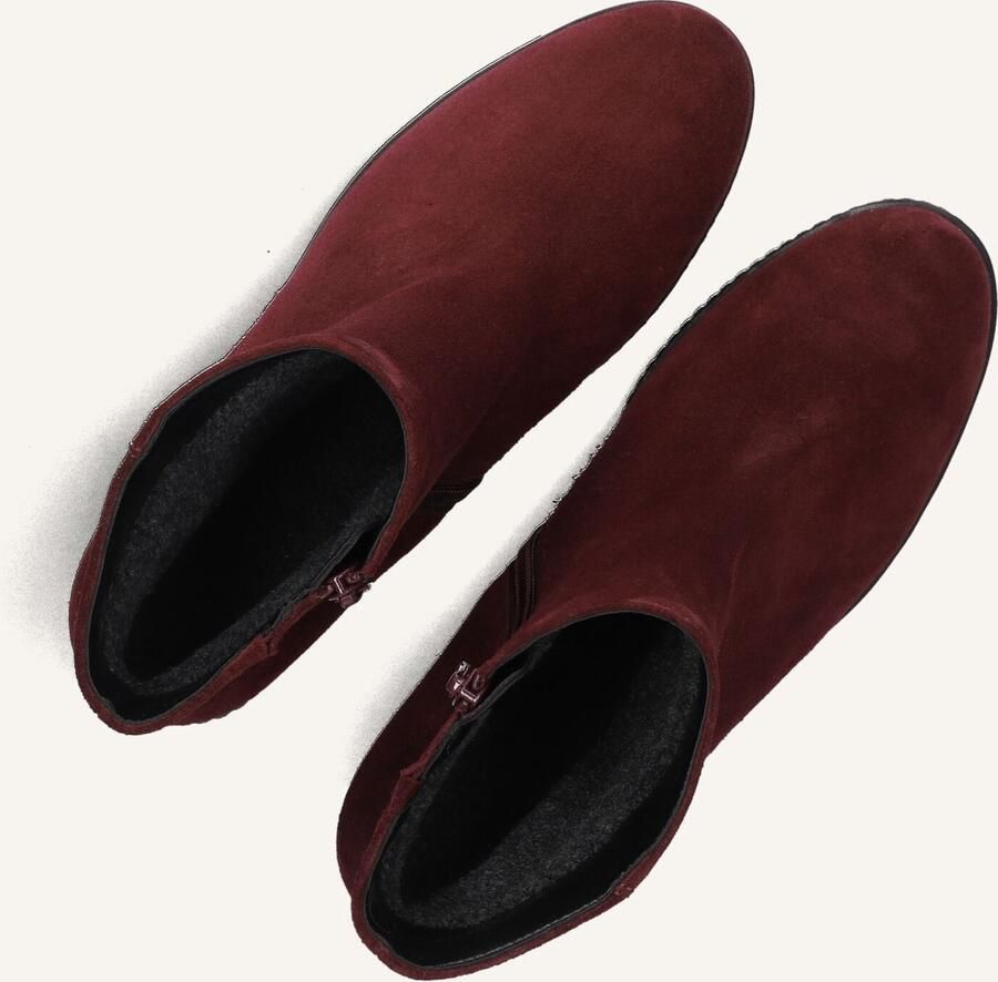 GABOR Enkellaarsjes Dames 780 Maat: 42 Materiaal: Suède Kleur: Rood - Foto 2