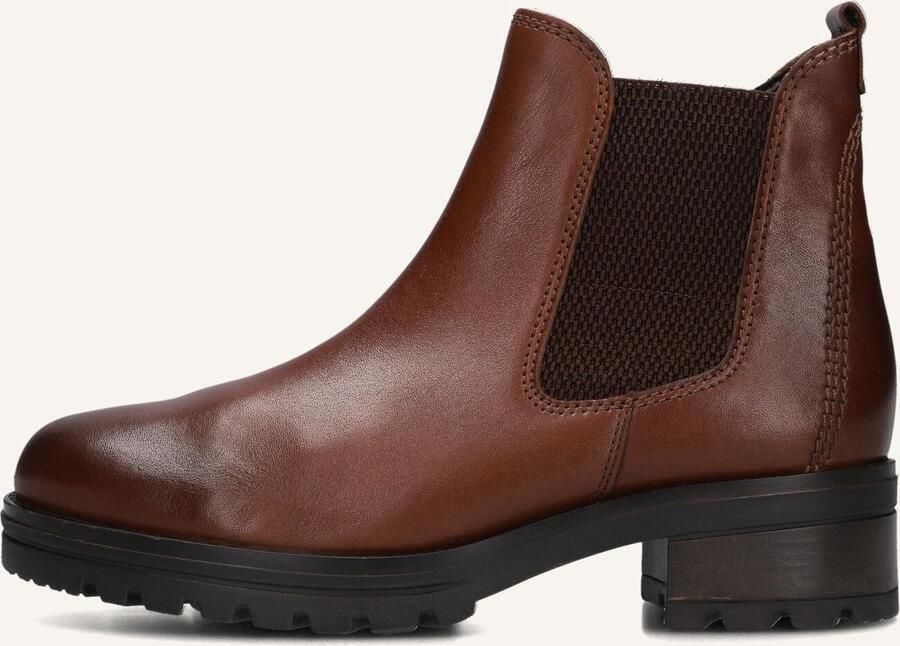 GABOR Chelsea Boots Dames 781.3 Maat: 40 5 Materiaal: Leer Kleur: Cognac - Foto 2