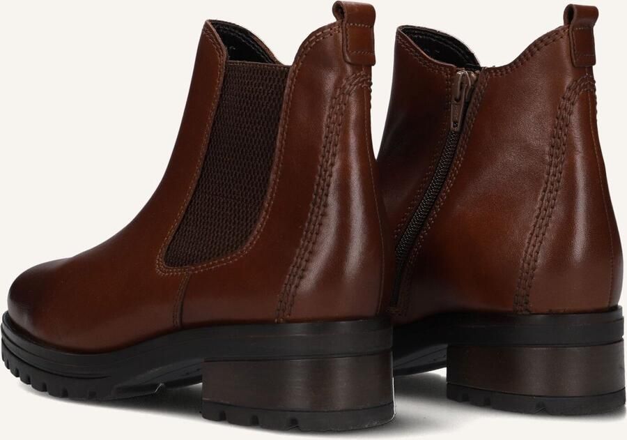 GABOR Chelsea Boots Dames 781.3 Maat: 38 Materiaal: Leer Kleur: Cognac - Foto 2