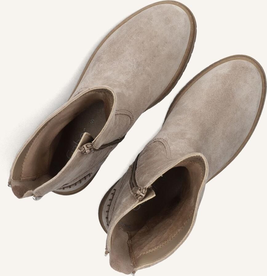 GABOR Enkelboots Dames 783.1 Maat: 43 Materiaal: Suède Kleur: Beige - Foto 2