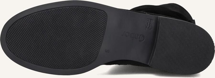 GABOR Enkellaarsjes Dames 793 Maat: 40 5 Materiaal: Suède Kleur: Zwart - Foto 2