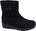 Gabor 8005 Enkellaarzen Vrouwen blauw nubuck suede - Blauw
