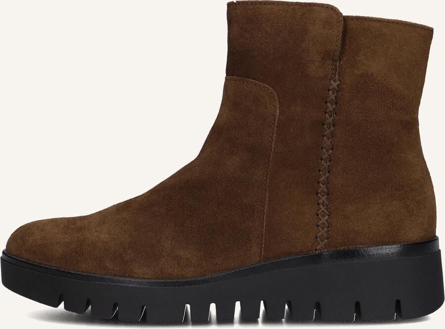 Gabor 8015 Enkellaarsjes Enkelboots met rits Dames Bruin - Foto 6