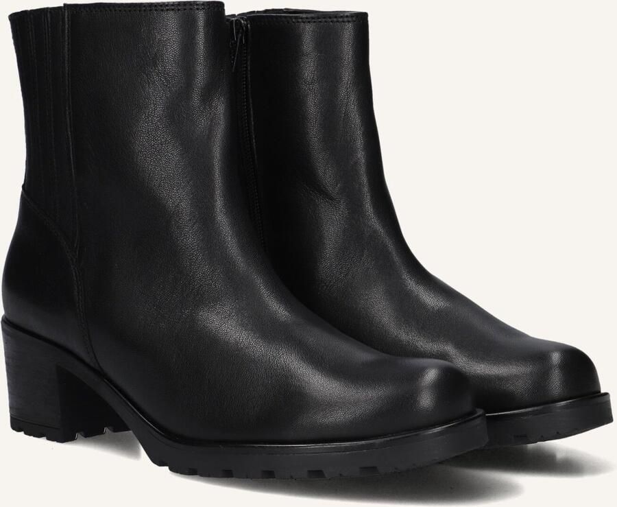GABOR Enkellaarsjes Dames 802.3 Maat: 42 Materiaal: Leer Kleur: Zwart