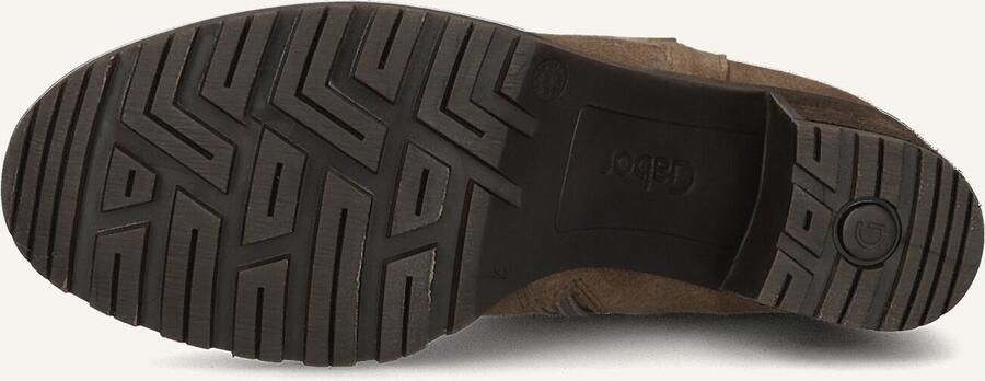 GABOR Enkellaarsjes Dames 806 Maat: 35 5 Materiaal: Suède Kleur: Cognac - Foto 4