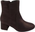 Gabor 8063 Enkellaarzen Vrouwen bruin nubuck suede - Bruin