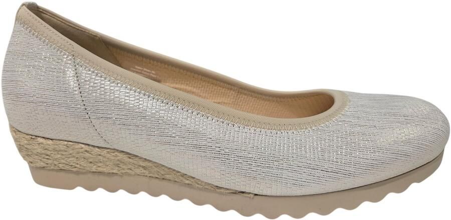 Gabor 82.641.80 Pumps Wit Leer Dames Sleehak Wit