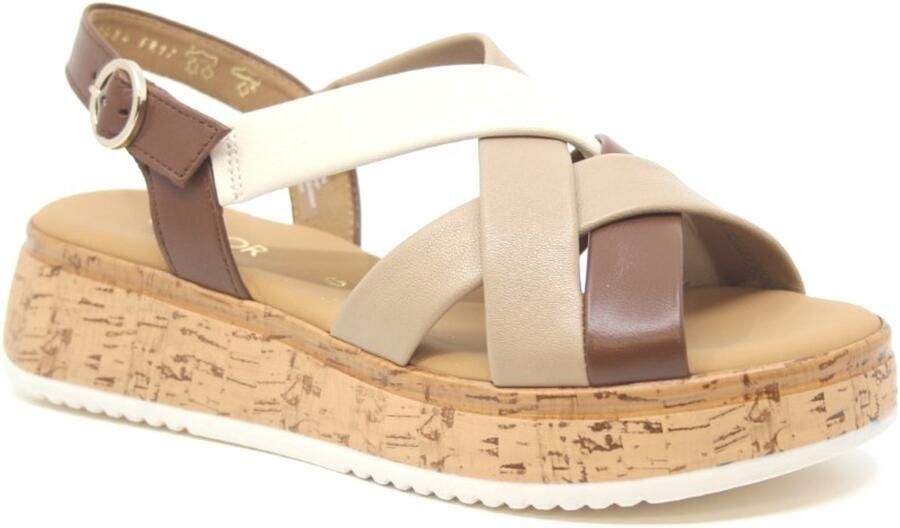 Gabor Sandaal Bruin Beige