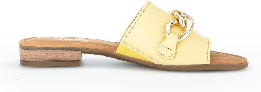 Gabor Comfortabele dames slippers Yellow Dames - Foto 4