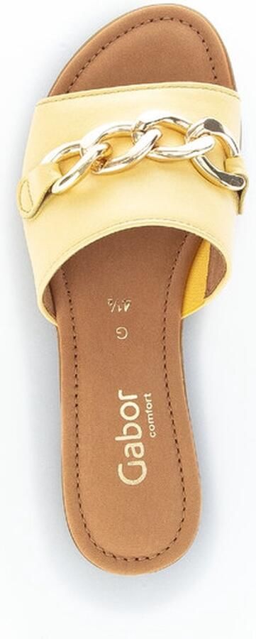 Gabor Comfortabele dames slippers Yellow Dames - Foto 3