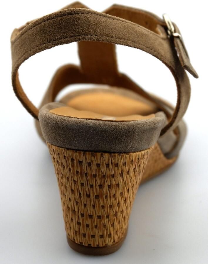 Gabor sandalen 82.864.41 taupe grijs - Foto 2