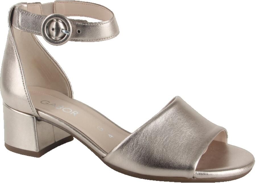 Gabor 82.902.82 dames sandalen gekleed (5) metallic