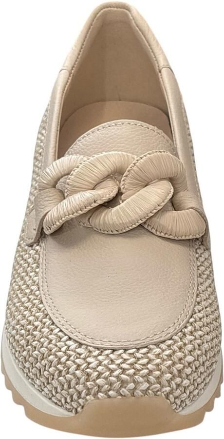 Gabor -Dames crÈme ballerina's & mocassins