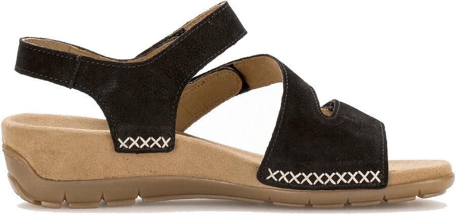 Gabor 83.734.17 dames sandaal zwart - Foto 1