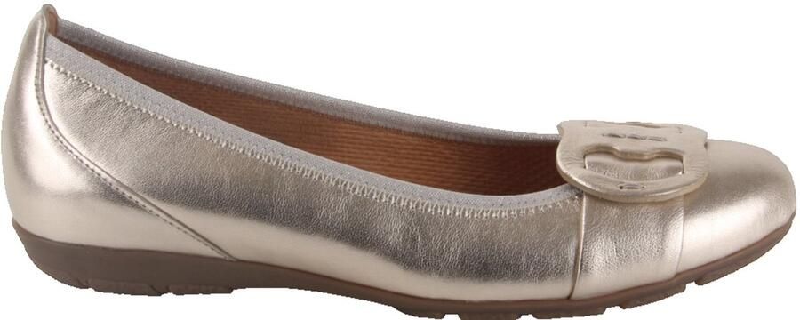 Gabor 84.163.62 dames ballerina's (6) metallic