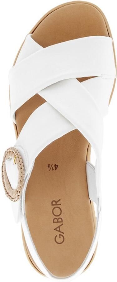 Gabor 84.556.20 Dames Sandalen wit