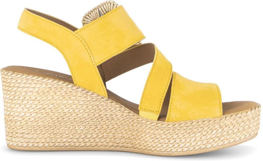 Gabor 84.771.13 dames sandaal geel