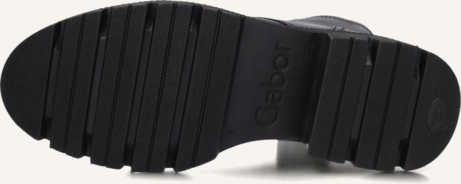 GABOR Veterboots Dames 852 Maat: 37 Materiaal: Leer Kleur: Zwart - Foto 2