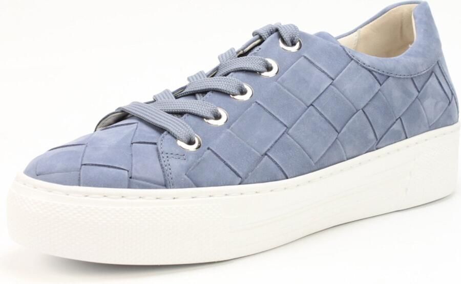 Gabor Dames Sneakers 86.469.26 Jeansblauw - Foto 2