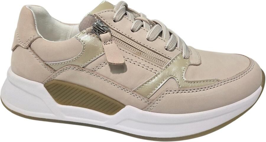 Gabor 86.958.31 Rolling Soft Sneakers Nubuck Beige Dames Beige