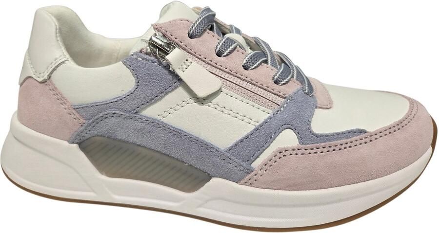 Gabor 86.958.53 Rolling Soft Sneakers Wit Leer Dames Wit