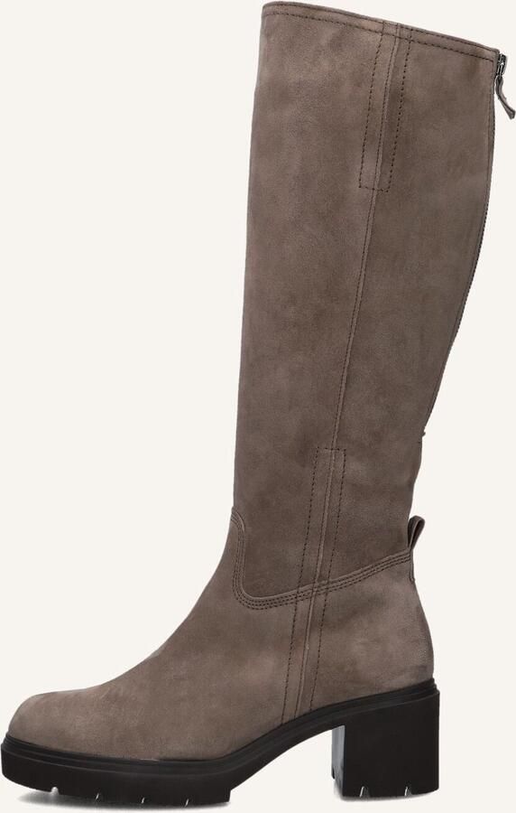 GABOR Hoge Laarzen Dames 879 Maat: 39 Materiaal: Suède Kleur: Taupe - Foto 8
