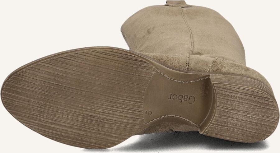 GABOR Hoge Laarzen Dames 901 Maat: 38 5 Materiaal: Leer Kleur: Camel - Foto 2