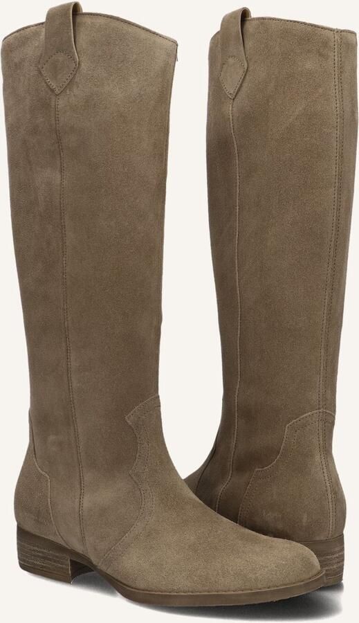 GABOR Hoge Laarzen Dames 901 Maat: 37 5 Materiaal: Leer Kleur: Camel - Foto 2