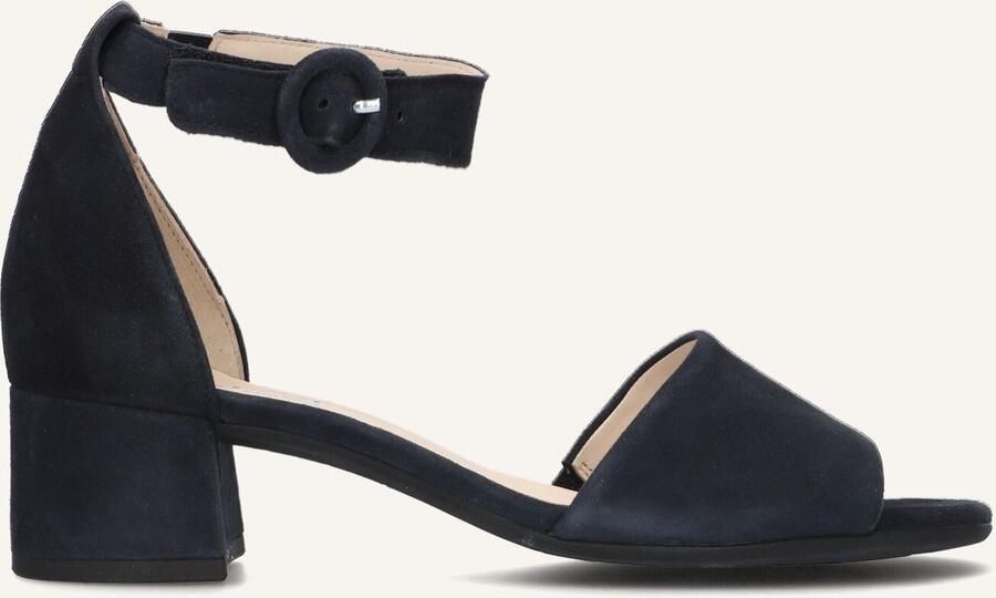 GABOR Sandalen met Hak Dames 902 Maat: 42 5 Materiaal: Suède Kleur: Blauw - Foto 2