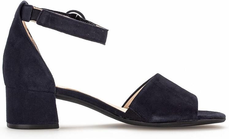 GABOR Sandalen met Hak Dames 902 38 5 Suède Blauw - Foto 5