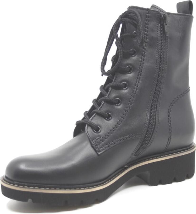 Gabor 92.736.57 Zwarte dames veterboot wijdte G - Foto 4