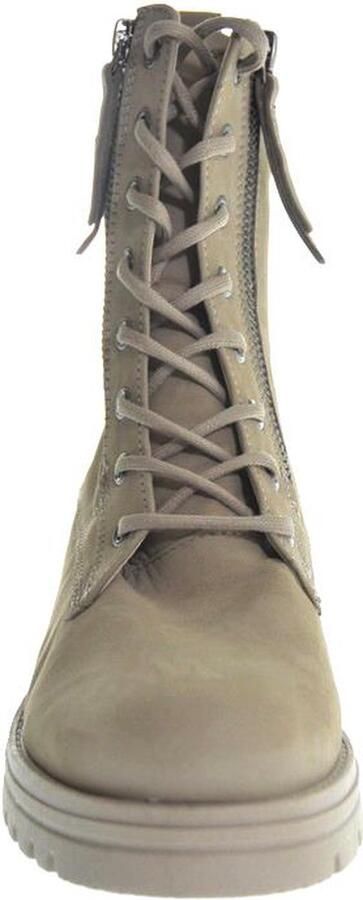 Gabor Beige Suède Veterschoen Beige Dames - Foto 7