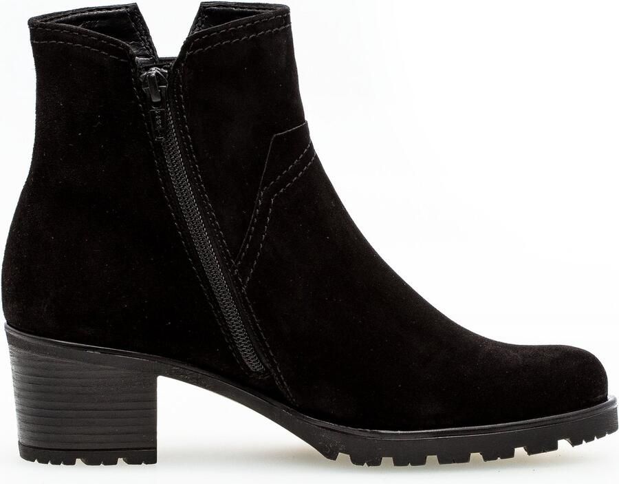 Gabor 804 Enkellaarsjes Enkelboots met rits Dames Zwart - Foto 6